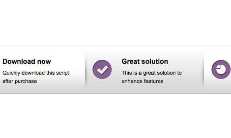 css feature boxes