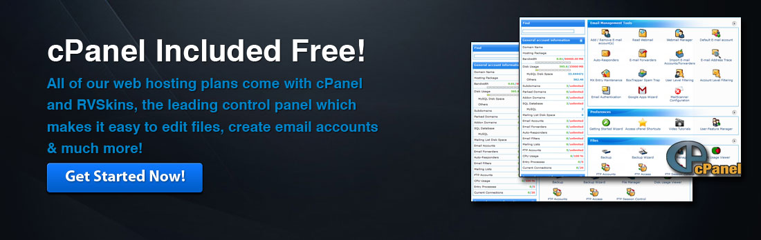 All of our web hosting plans come fully managed so you can focus on your website